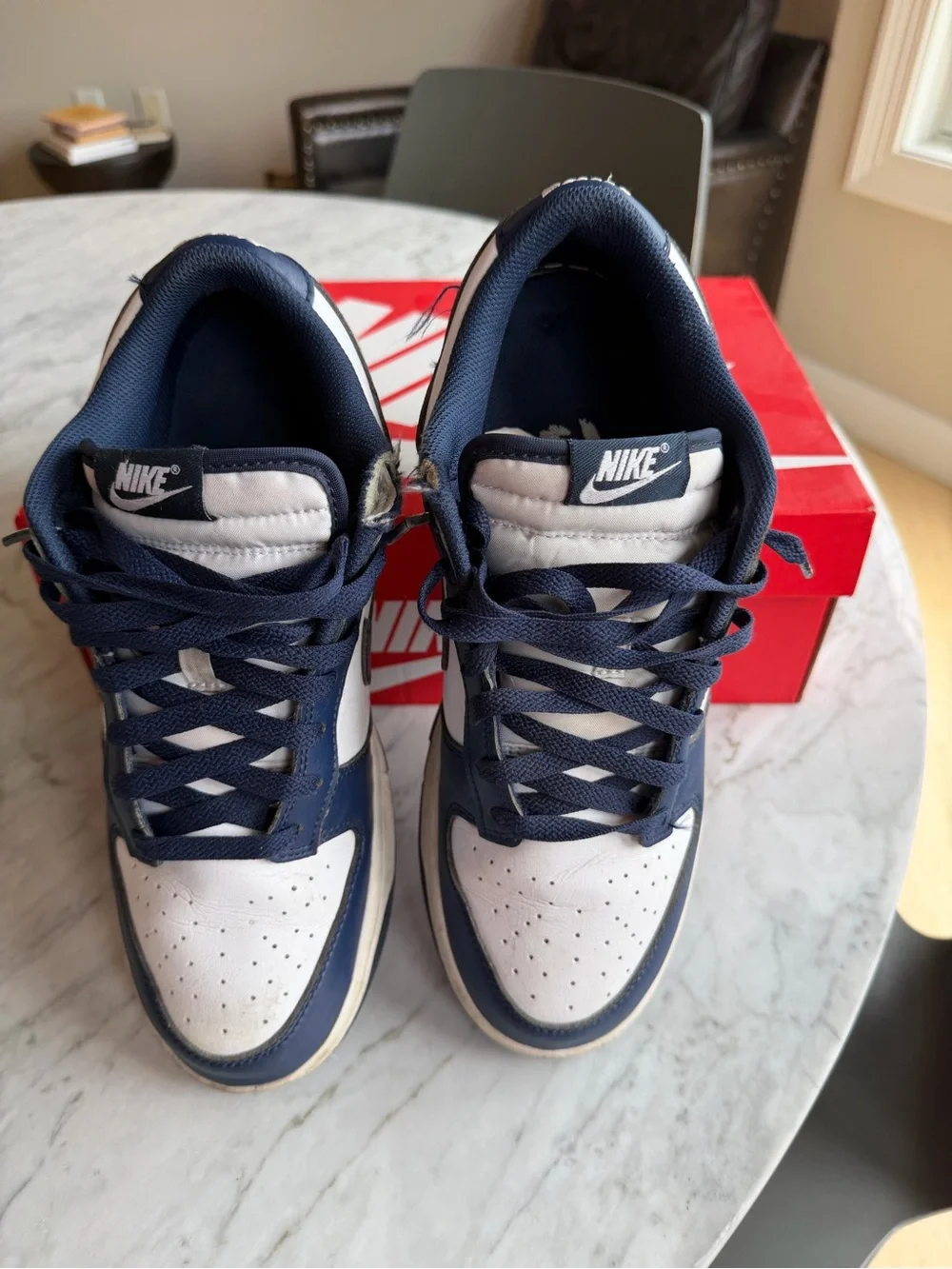 Nike Men’s Dunk Low - midnight. 9.5